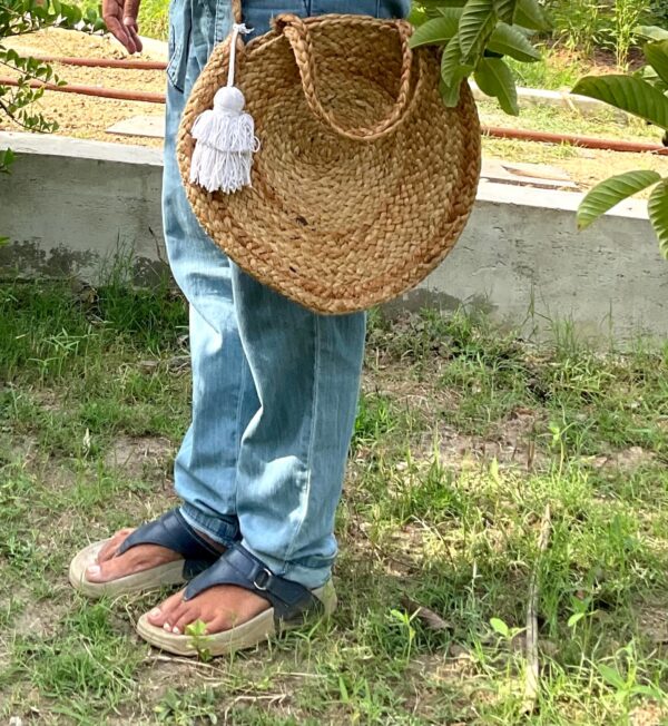 Violet - Jute Shoulder bag - Image 2