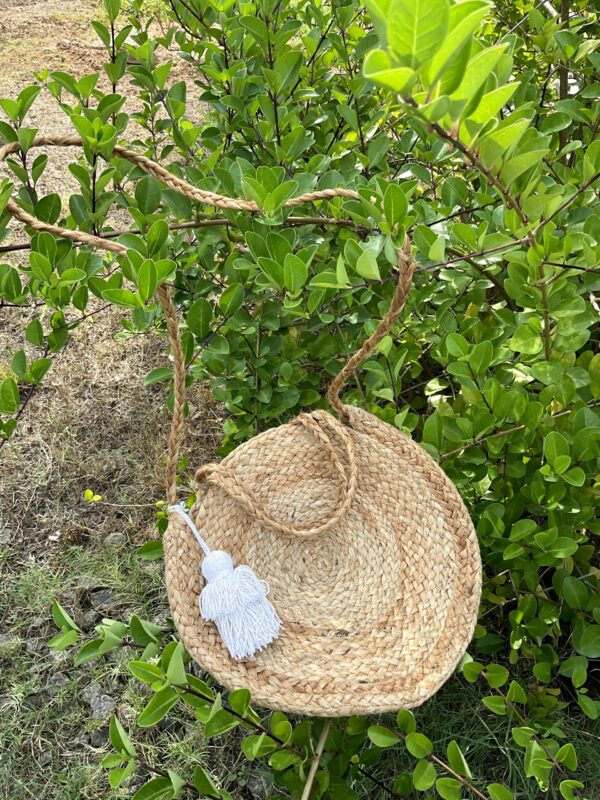 Violet - Jute Shoulder bag