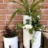 Aspen White planters (Set of 3) - Image 2
