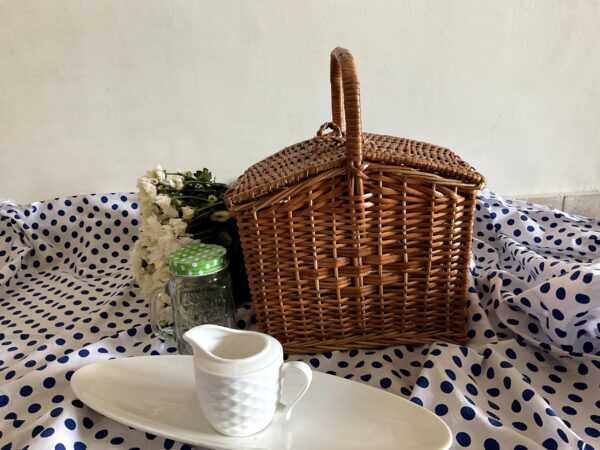 Wicker Picnic Basket - Image 4