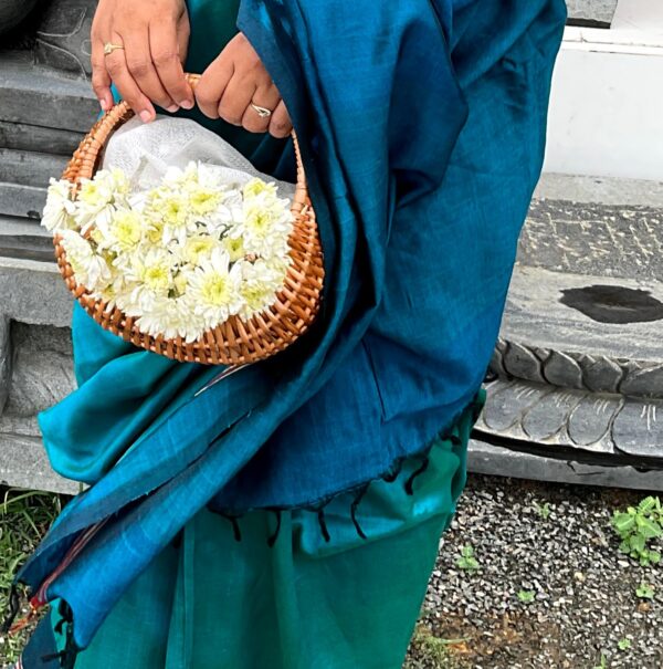 Nila Cane Basket - Medium - Image 4