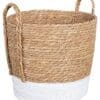 Jute Basket with braided handle - Image 3