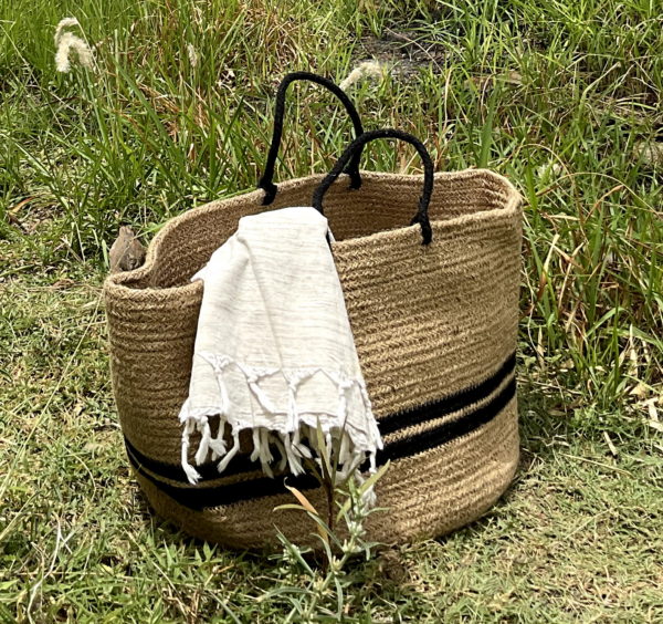 Wildgrass Jute storage basket - Image 2